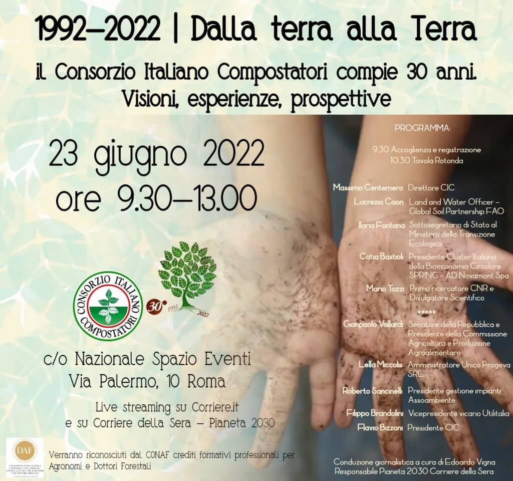 Locandina 30ennale con CONAFLocandina 30ennale con CONAF