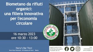 Biometano da Rifiuti Organici 2023