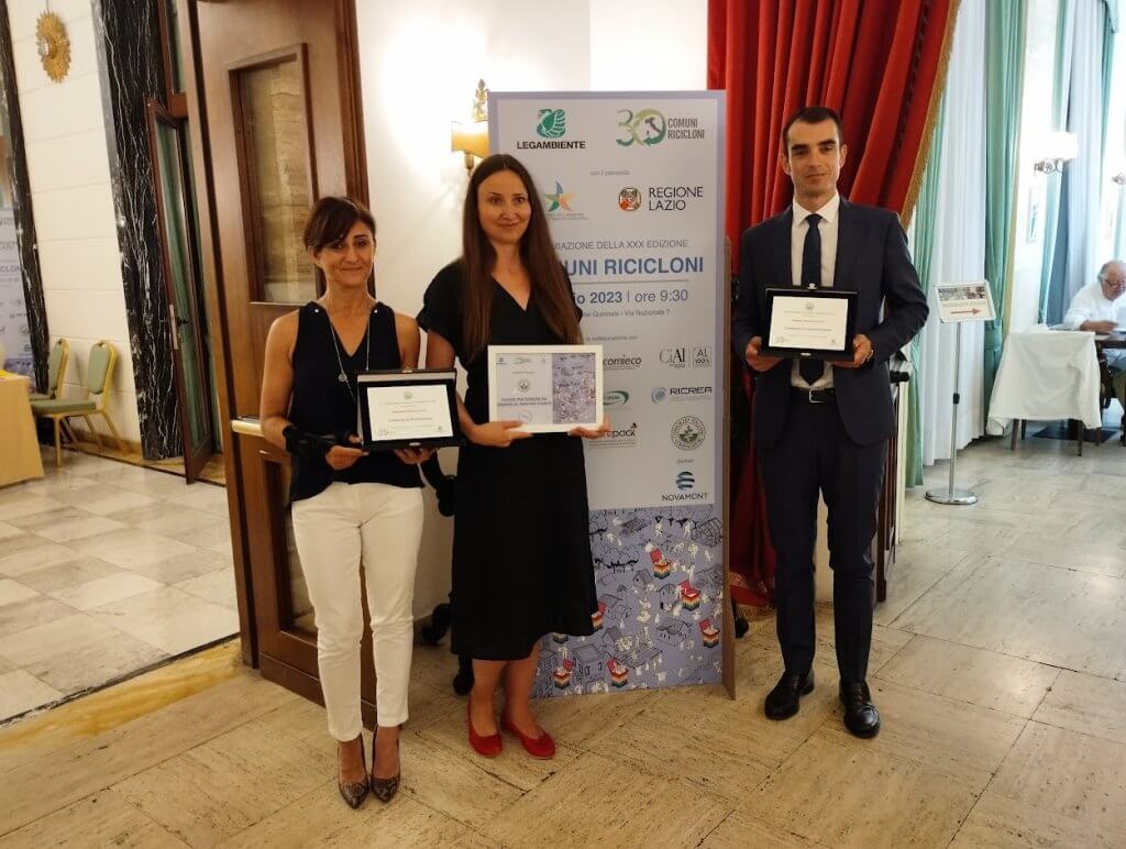 Premiazione Comuni Ricicloni 2023